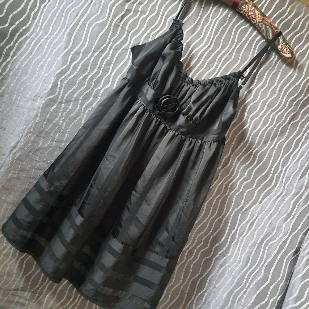 Betsey Johnson Intimates Babydoll Nightie Womens Medium Sheer Lingerie Dress